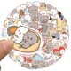 thumbnail image 4 of Set Stickers calcomonias Mochi Mochi Peach cat Gatitos kawai, 4 of 8