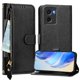 thumbnail image 5 of Funda Billetera Cremallera para Motorola Moto G05 con Porta Tarjetas, Soporte y Correa Negro, 5 of 5