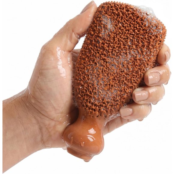 Piedra pómez para pies exfoliante, dura 5 años