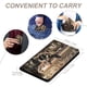 thumbnail image 4 of Gossip Girl Porta Pasaporte Y Cartera De Viaje Premium De Cuero PU, Funda De Pasaporte Bloqueo RFID Con Ranuras Para Tarjetas De Crédito, Estuche Para Libro De Pasaporte Para Familia 10cm × 15cm, 4 of 6