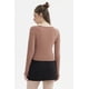 thumbnail image 3 of Polera Mujer Escote Abotonado Verde Olivo, 3 of 4