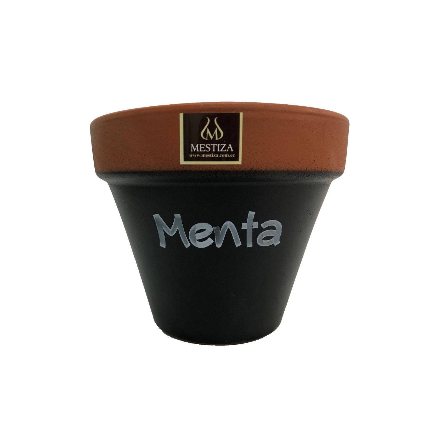 Mestiza - Maceta Kony 19cm Pizarra Menta