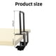thumbnail image 2 of Dispensador de mesa de soporte de rollo de papel artesanal adecuado para cualquier mesa de 0-1.8 "y rollo de papel hasta 7" Dispensador grueso adecuado para pintura o envasado artesanal, 2 of 3