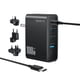 thumbnail image 1 of Cargador de viajes 100W con cable (3xUSB-C; 1xUSB-A), 1 of 14