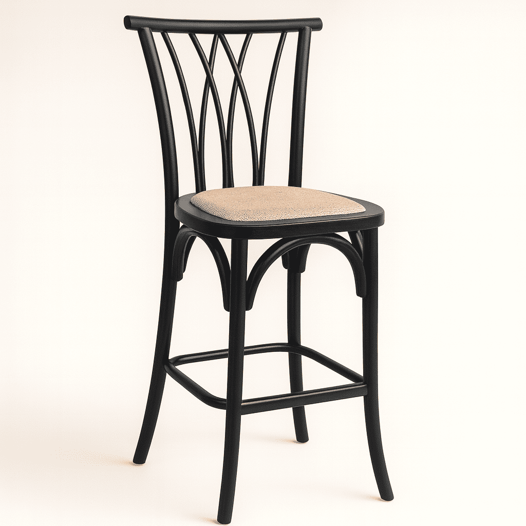 Oh! Mi Hogar ® - Taburete Crosswood 66cm De Madera