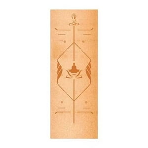 Genérico - Mat De Yoga Corcho Y Látex Natural 5.5 Mm – Diseño 603 Con Bolso