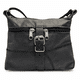 thumbnail image 1 of Cartera De Cuero Clémence Croosbody Negra, 1 of 3