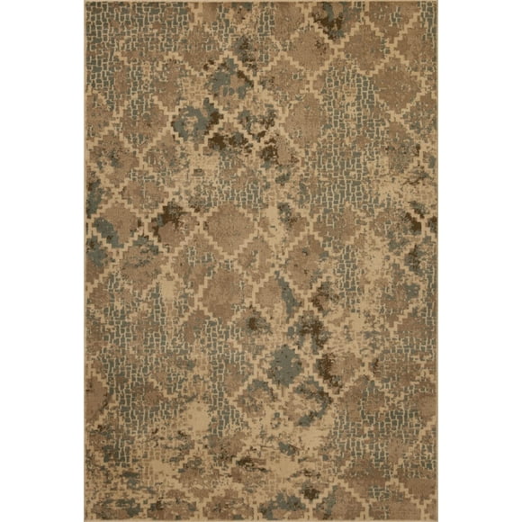Area Rug Kas Rugs Heritage 9376 Trellis marfil/azul, 100 x 150 cm