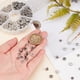 thumbnail image 5 of Spacer Beads PH PandaHall, plata envejecida, aleación tibetana, 300 unidades, 5 of 9