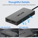 thumbnail image 5 of Adaptador HDMI dual WAVLINK USB-C y USB-A 4K @60Hz para 2 monitores, 5 of 9