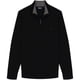thumbnail image 4 of Jersey Izod Premium Essentials para hombre con cierre en cuarto y cremallera, color negro, 4 of 4
