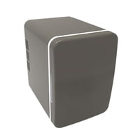 Bothyi - Mini Refrigerador De 4L, Refrigerador Multiusos Para Cosméticos, Para Escritorio, Sala De Estar, Lugar Pequeño, Gris