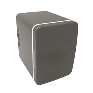 Bothyi - Mini Refrigerador De 4L, Refrigerador Multiusos Para Cosméticos, Para Escritorio, Sala De Estar, Lugar Pequeño, Gris