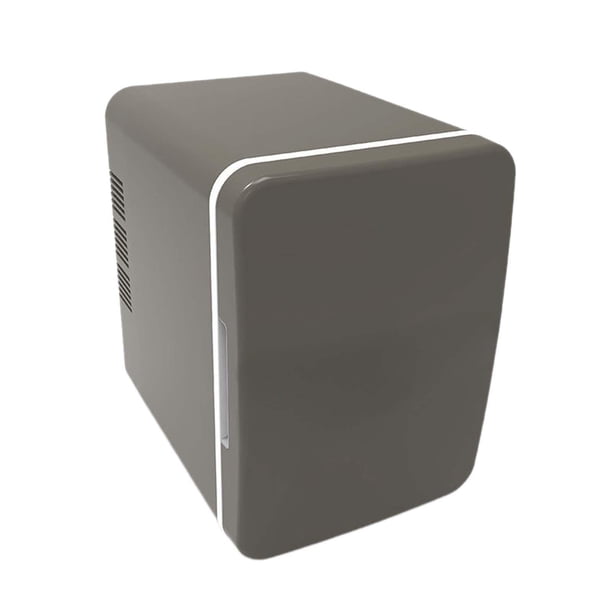 Mini Refrigerador De 4L, Refrigerador Multiusos Para Cosméticos, Para Escritorio, Sala De Estar, Lugar Pequeño, Gris