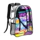 thumbnail image 2 of Cosmonious HighMochila transparente temática, resistente y duradera, bolsa see-through para trabajo, deporte, universidad y viaje, 31 × 43 cm, 2 of 6