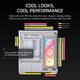 thumbnail image 2 of Gabinete Corsair 3500X RSR Mid-Tower ATX Blanco ARGB, 2 of 3