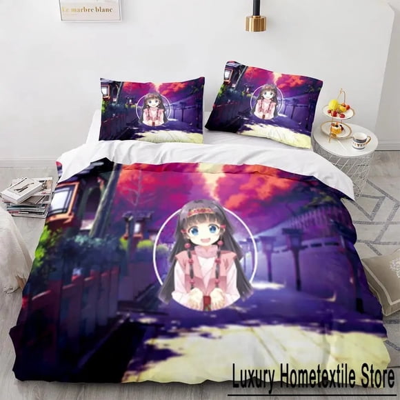 New Home Textiles HUNTER×HUNTER Bedding Set Bed Set Adult Kid Bedroom Duvet cover Sets Bed Sheets