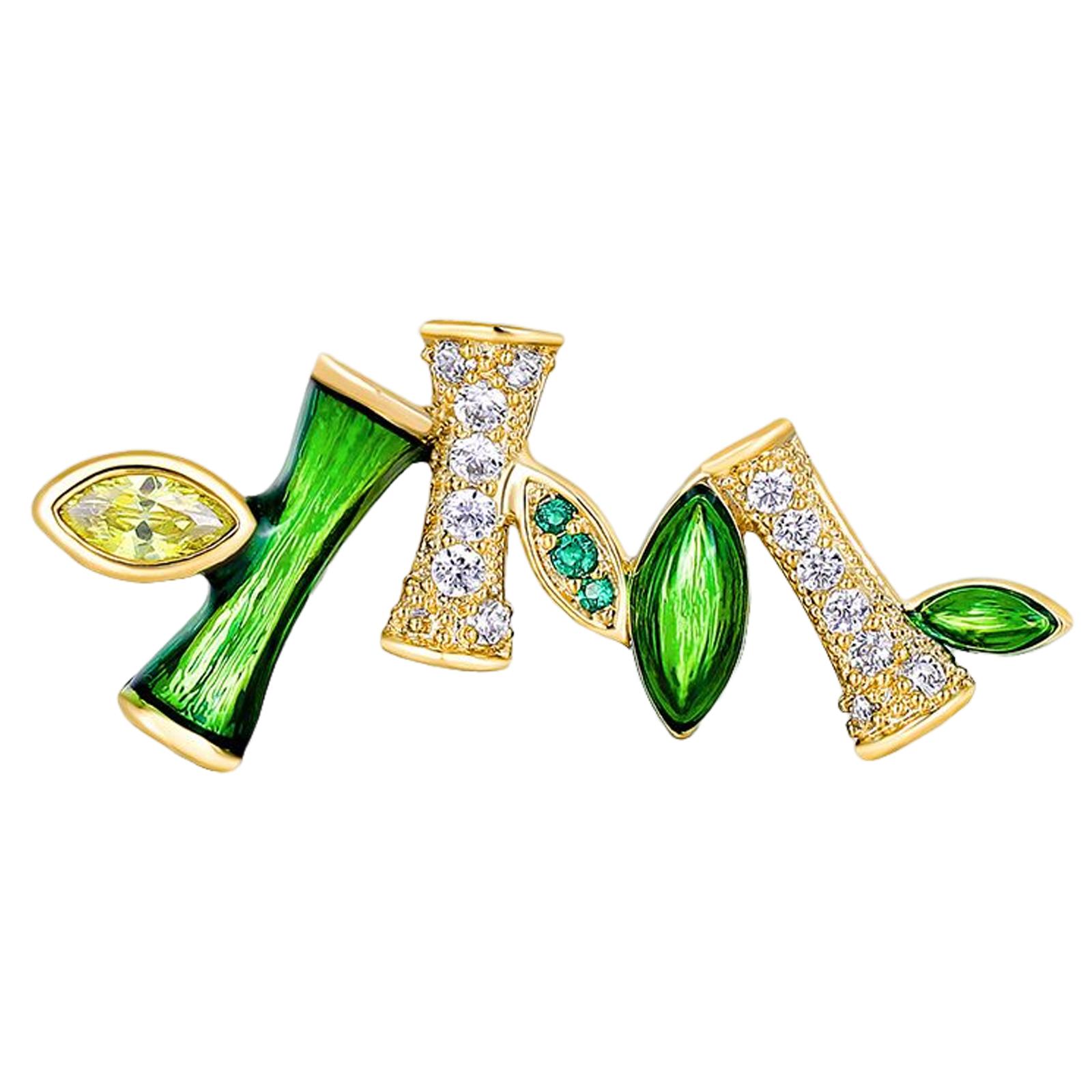 Ioensy - Broche Vintage Para Mujer Con Moda De Cristal Para Regalo De Oficina De Fiesta