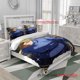 thumbnail image 1 of 3pcs Orb Blonde Blue-Eyed Magician Rafal Pattern Three-Piece Set Soft And Comfortable Bedding Set, 1 of 5