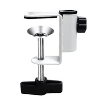 Bothyi - Abrazadera Para Montaje En Mesa De Escritorio, Accesorio, Soporte De Brazo Protector Para Micrófono, Color Blanco