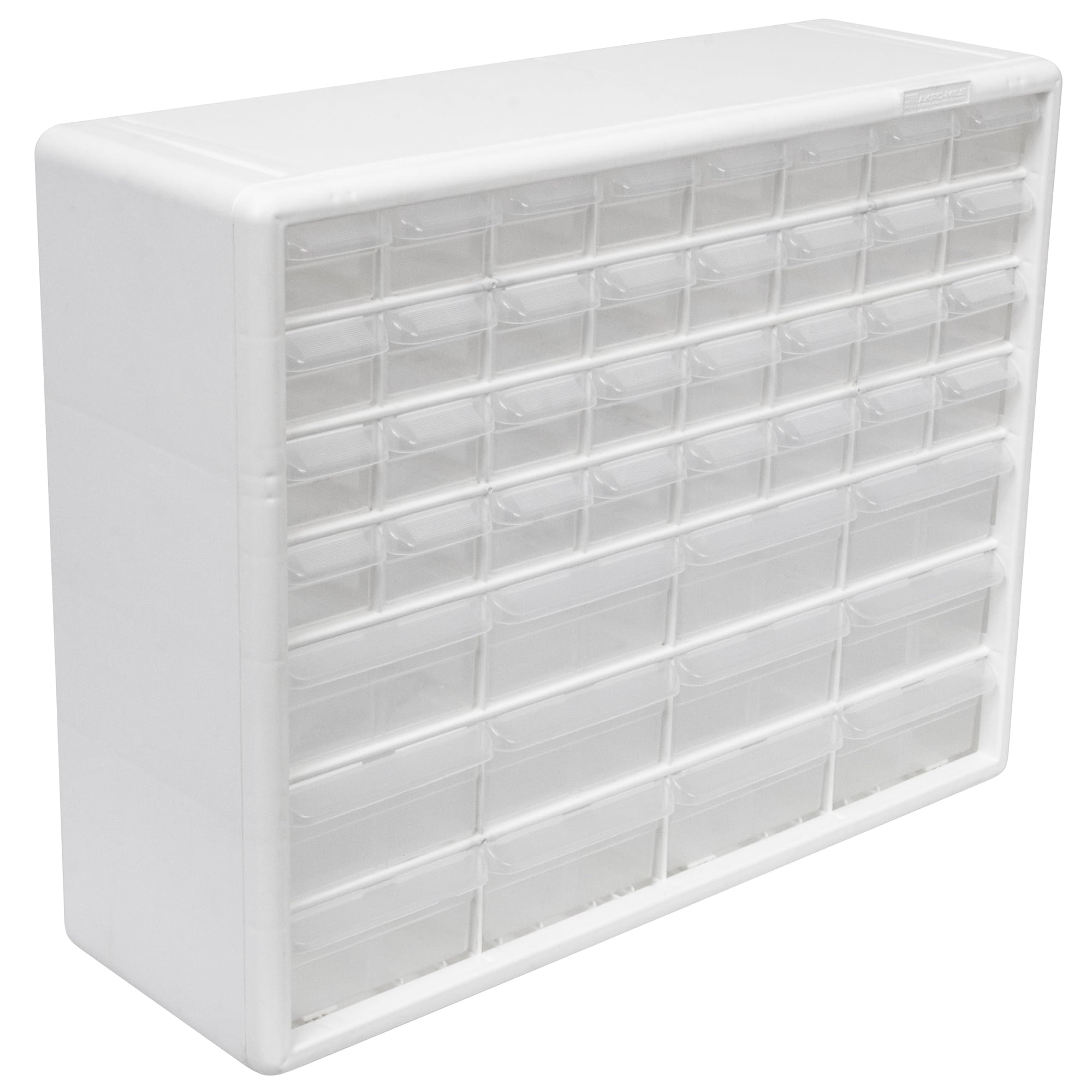 Gabinete De Plástico Akro-mils Con 44 Cajones Para Almacenamiento 51x15x41 Cm