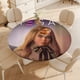 thumbnail image 4 of M3GAN-theme Fitted Round Tablecloths Elastic Edged Table Covers Waterproof Table Cloth for Kitchen Holiday Party Tables Decor 150cm, 4 of 6