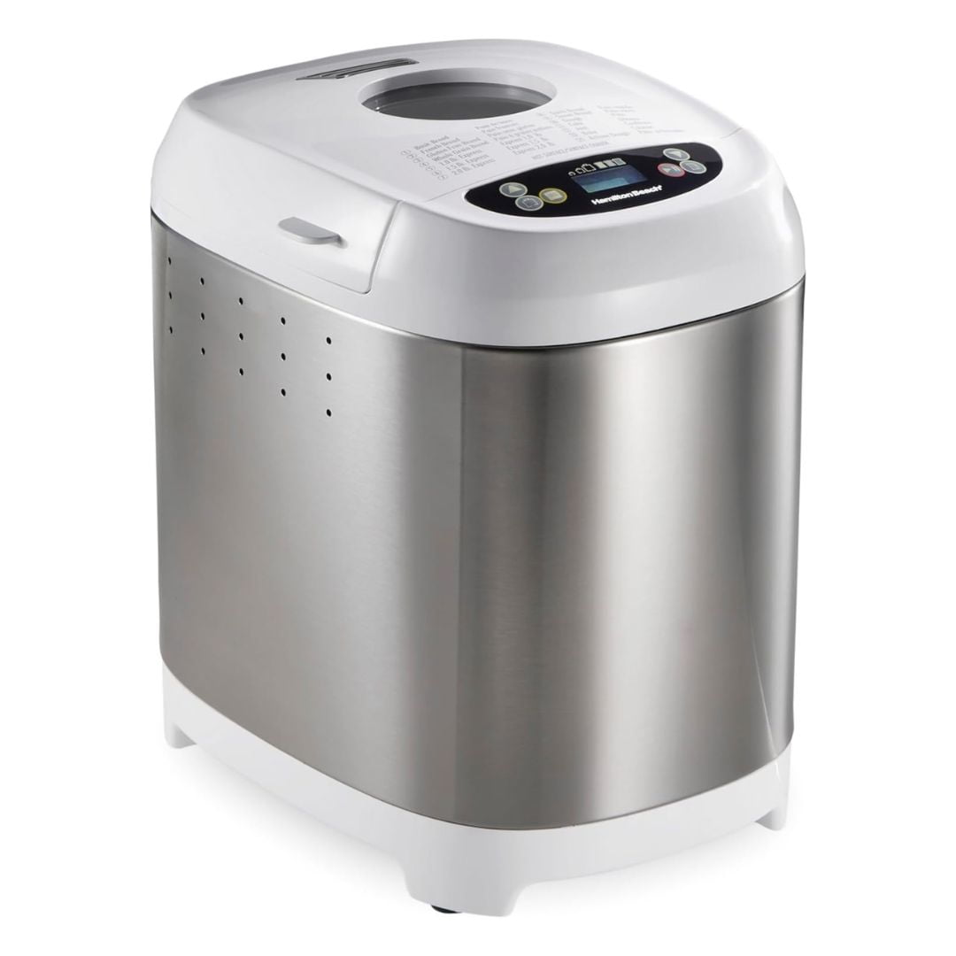 Máquina Para Hacer Pan Hamilton Beach Digital Artesanal Y Sin Gluten