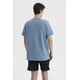 thumbnail image 3 of Polera Hombre Con Bolsillo Print Azul Piedra, 3 of 4