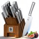 thumbnail image 1 of Juego de cuchillos imarku 16 piezas con bloque y afilador, 1 of 9