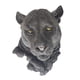 thumbnail image 5 of Estatua De Cabeza De Animal Escultura De Montaje En Pared Artesanía Para El Hogar Pantera Negra, 5 of 5