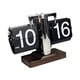 thumbnail image 5 of Reloj Giratorio Con Buscapersonas Automático, Reloj Digital Con Tapa Retro Para Sala De Estar, Escritorio De Hotel, Negro, 5 of 5