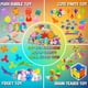 thumbnail image 3 of Premios Party Favors Toy Treasure Box Para Niños, 3 of 9
