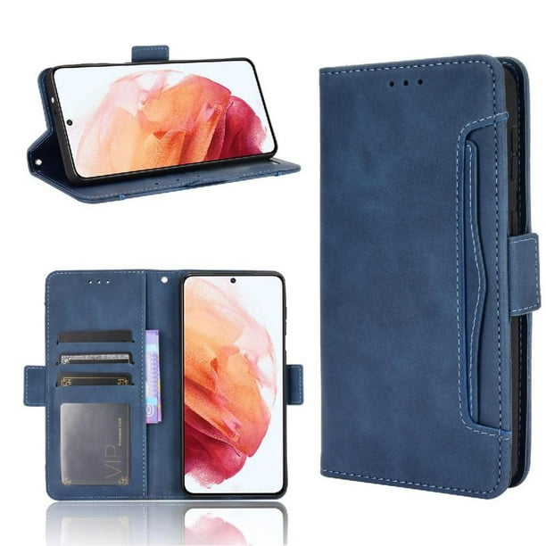 Funda Tipo Billetera FOXDOCK para Samsung Galaxy S21 5G – Tapa Flip con Tarjetero
