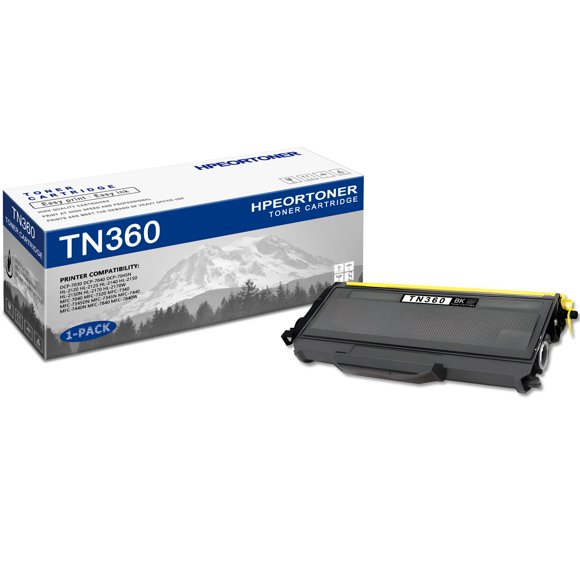 Cartucho de Tóner HPEORTONER TN360 Negro 3500 Páginas