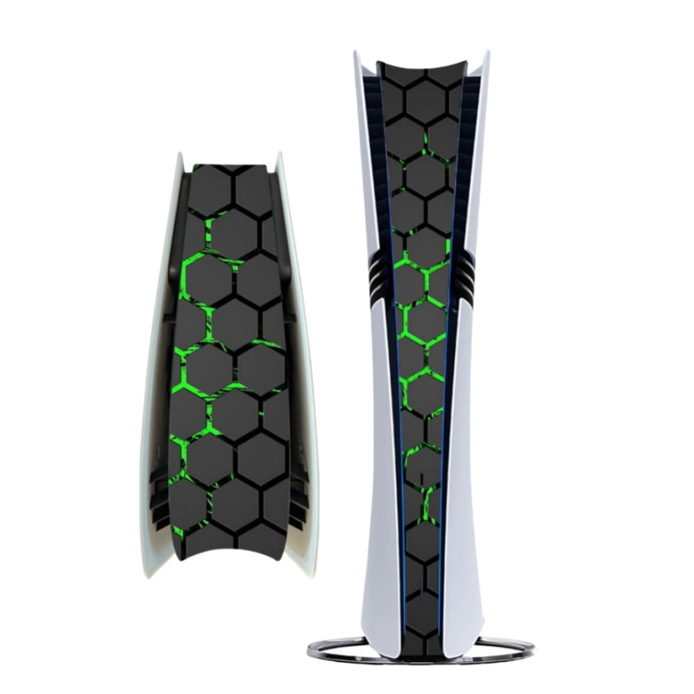 Genérico - Middle Skin Sticker Compatible Con La Consola Playstation 5 Pro - Accesorio Decorativo De Tira Protectora A Prueba De Polvo Para Ps5 Pro-multicolor-02