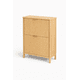 thumbnail image 1 of Organizador de Zapatos 60x25x92 cm Madera Clara Sistema Abatible, 1 of 9