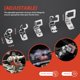 thumbnail image 2 of Kit de Montaje de Cable daola888 GM 700R4 Cromado Ajustable, 2 of 8