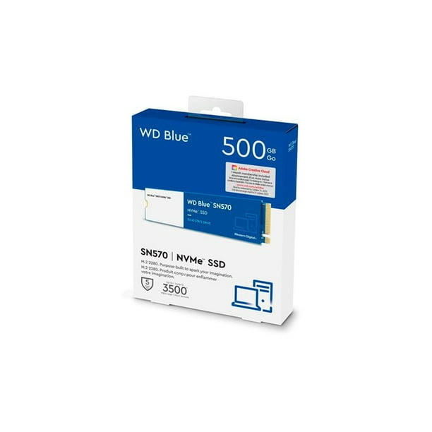 Unidad Estado Sólido Western Digital Blue SN570 500GB NVMe | Lider