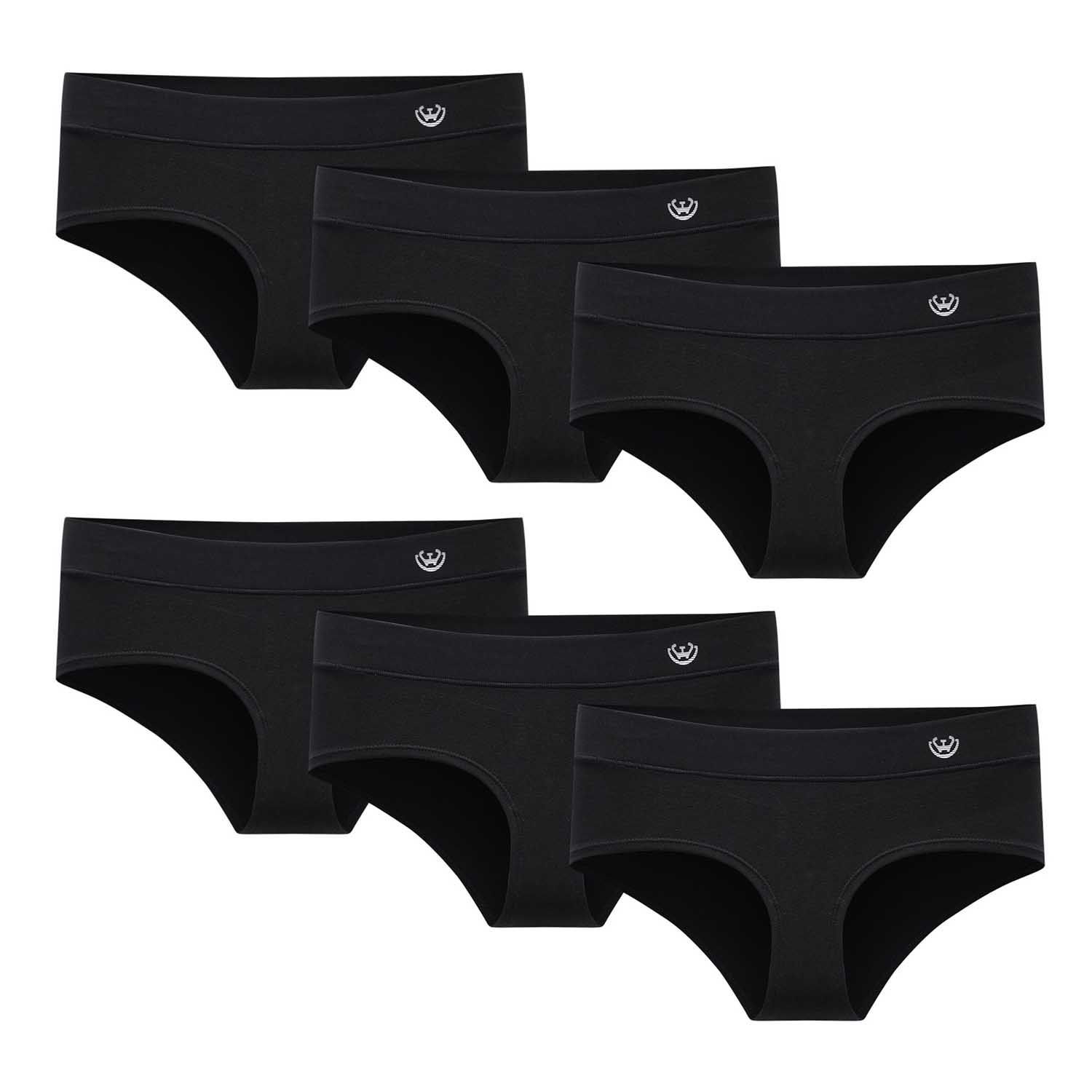 Giovacchino - Pack De 6 Calzones Pantaleta Algodón Mujer