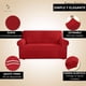 thumbnail image 3 of Funda Sillon Cubre Sofa Medida Ajustable 2 Cuerpos Anti Gatos Az, 3 of 9