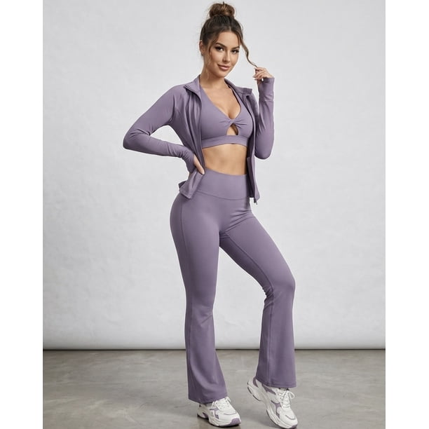 Conjunto Deportivo Flare Calce Profesional 3 Piezas - ZL016