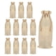 thumbnail image 4 of 12 Bolsas de Arpillera para Botellas, Bolsas de Regalo para Botellas, Bolsas Reutilizables con Cordón, Fundas para Botellas para Suministros de Invier beige, 4 of 5