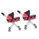 thumbnail image 4 of Mini Plástico Con Puntos Baby Doll Stroller Trolley Kids Pretend Play Toys X2, 4 of 5