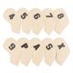 thumbnail image 5 of 10pcs Golf Iron Headcover 4 5 6 7 8 9 A S P X Se Adapta A Todas Las Marcas Color Blanco, 5 of 5