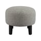 thumbnail image 3 of Pouf Jack Gris Claro Omega 48x48x40 cm, 3 of 3