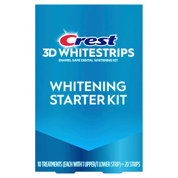 Kit Blanqueador Dental Crest 3D Whitestrips Seguro para Esmalte