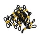 thumbnail image 3 of 25pcs Anteojos Anteojos Correa Cadena Titular Titular Bucle Extremos Caucho Negro 20 Mm, 3 of 3