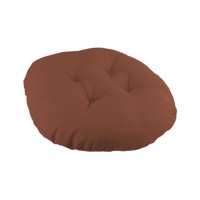 Magideal - Cojín Para Silla De Patio De 40Cm, Superficie Impermeable, Cojín Grueso Para Asiento, Cojín Para Hamaca Para Jardín, Silla Tipo Huevo, Cojín De Cocina Café