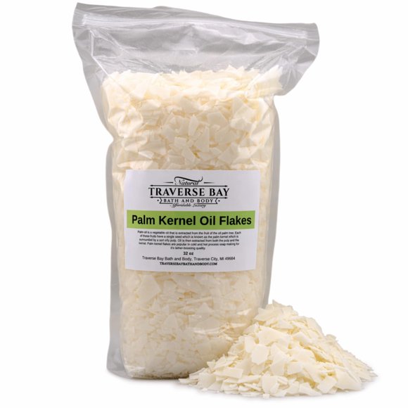 Escamas de Aceite de Palma Traverse Bay Bath 907 ml Todo Natural