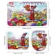 thumbnail image 3 of La gran aventura de la piruleta-theme 4-Piece Shower Curtain Set with Rugs, Waterproof Bathroom Decor Set Includes Bath Mat, U-Shaped Rug, Toilet Lid Cover and Curtain with Hooks, 3 of 6
